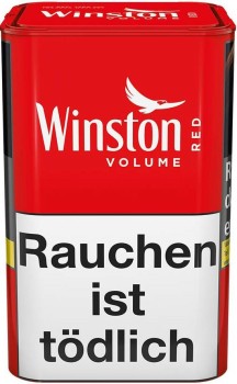 Winston Volumen Red Tin Dose Zigarettentabak